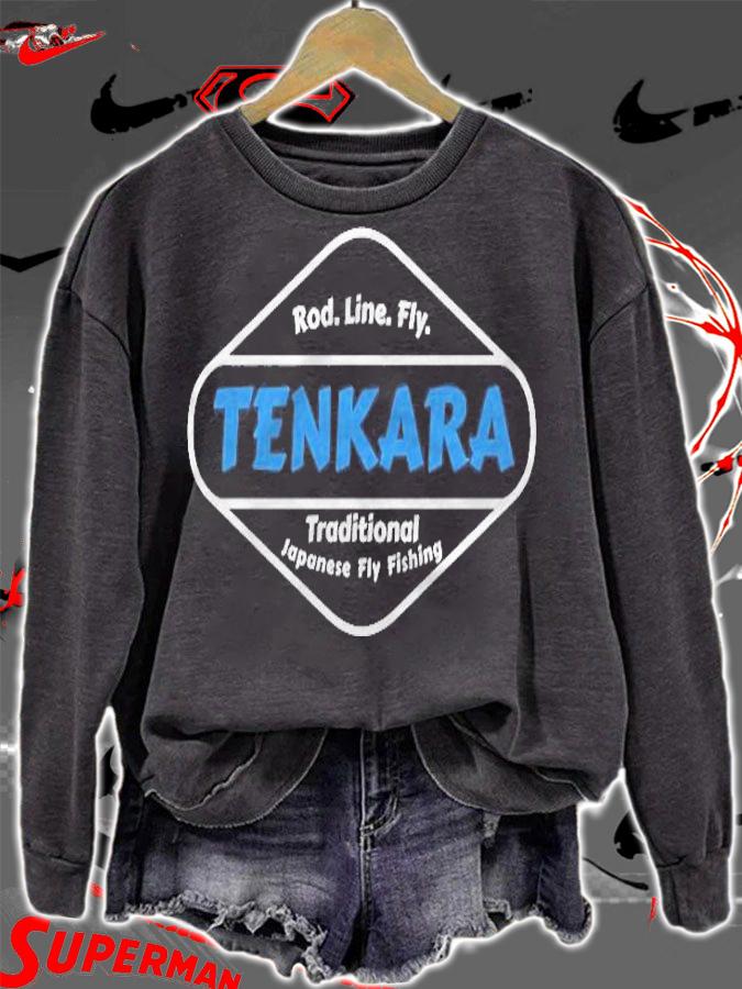 Tenkara Rod Line Fly Premium T-shirt