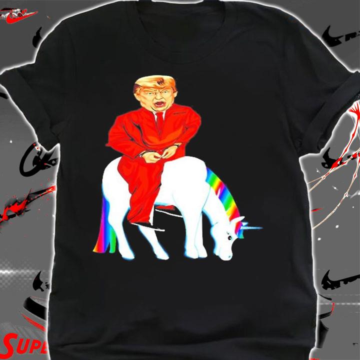 Donald Trump Impeachment Jail Unicorn Lover T-Shirt shirt