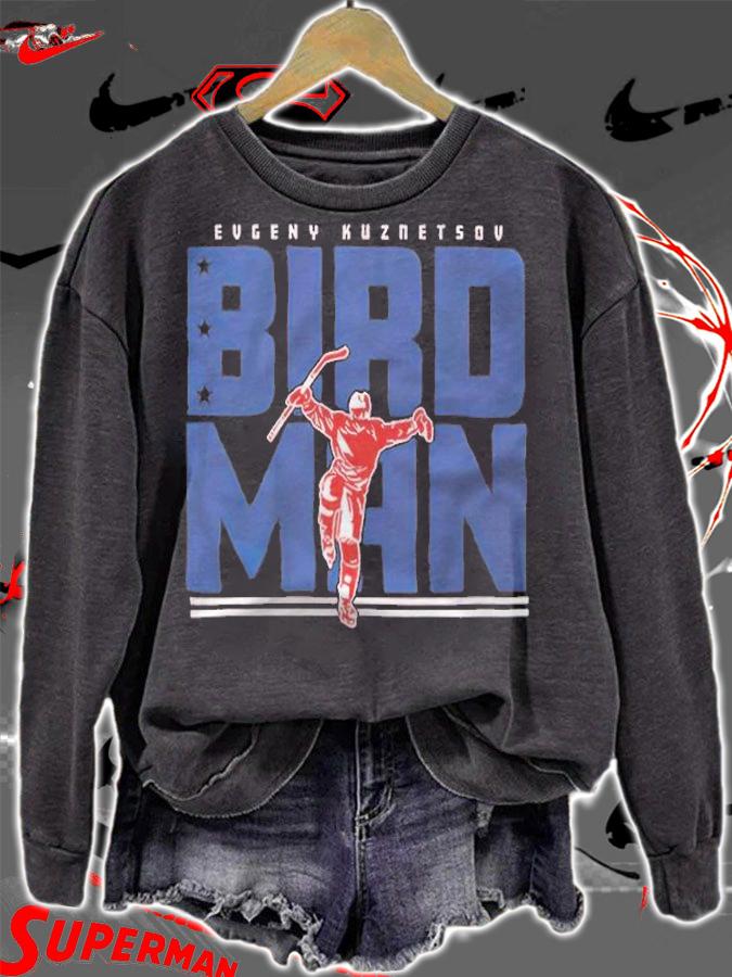 Evgeny Kuznetsov Bird Man Shirt sweatshirt