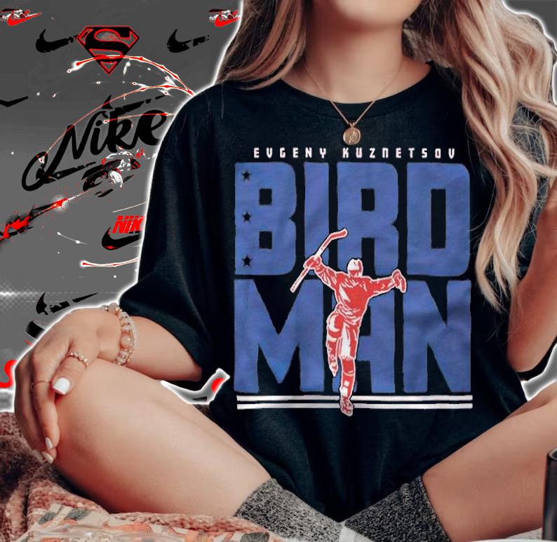 Evgeny Kuznetsov Bird Man Shirt woman shirt