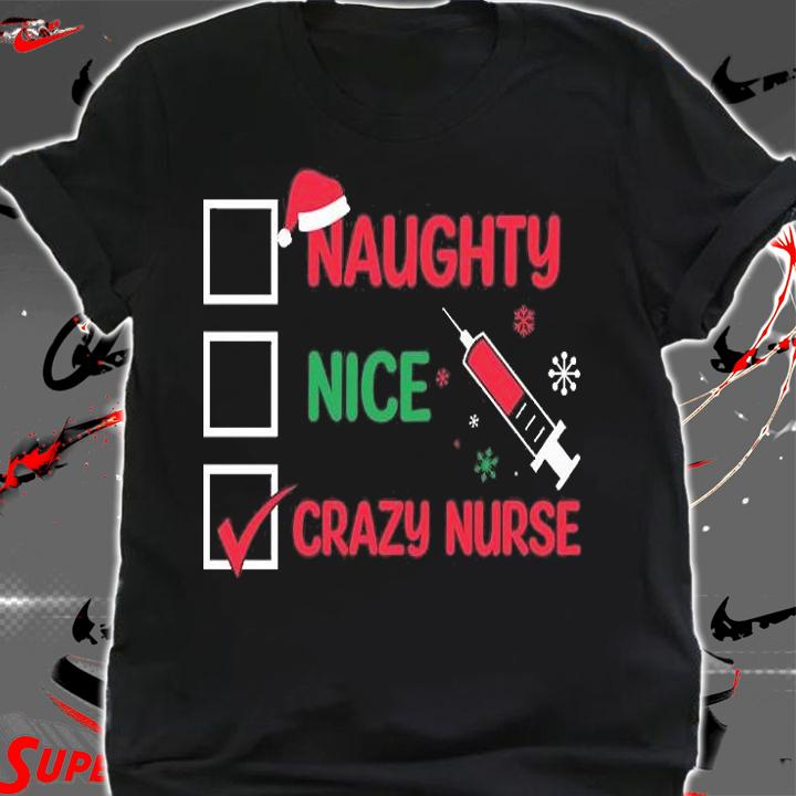 Funny Christmas Nurse T-Shirt shirt