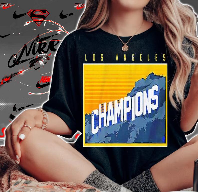Los Angeles Champions Sign Shirt woman shirt