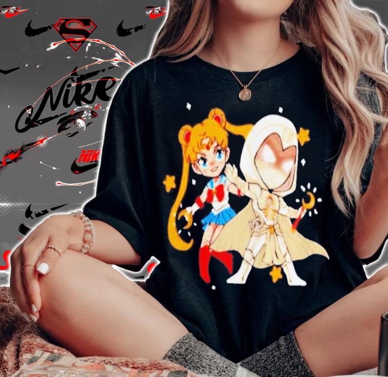 Official Gabi Tired Artist Sailor Moon Knight Shirt woman shirt