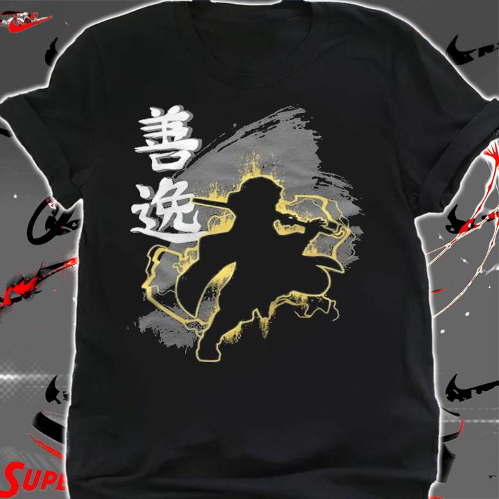 Demon Slayer Zenitsu Agatsuma fight shadow T-shirt