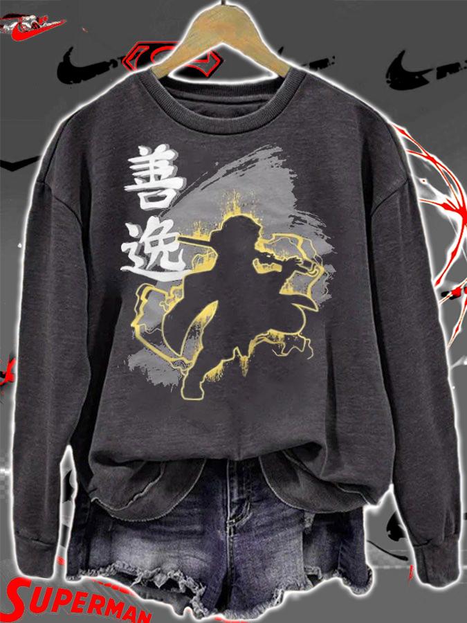 Demon Slayer Zenitsu Agatsuma fight shadow T-shirt