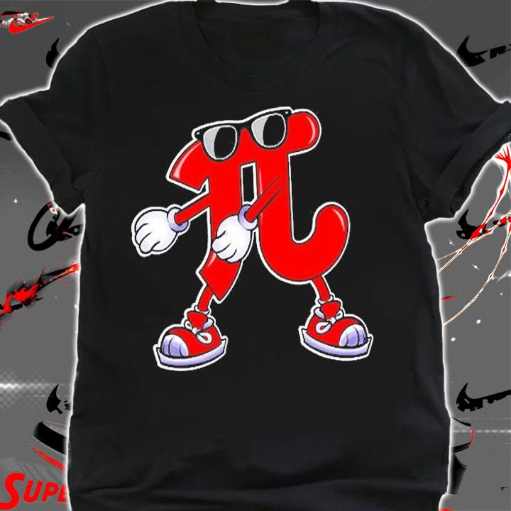 Flossing Pi Funny Gift For Pi Day T-Shirt shirt