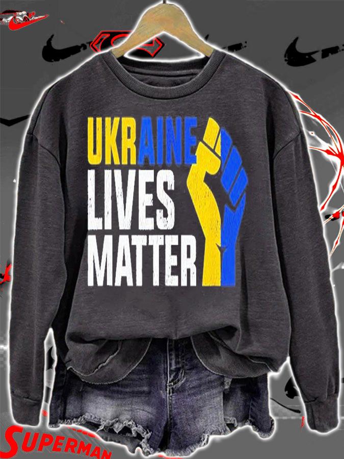 Ukraine Lives Matter Save Ukraine T-Shirt sweatshirt