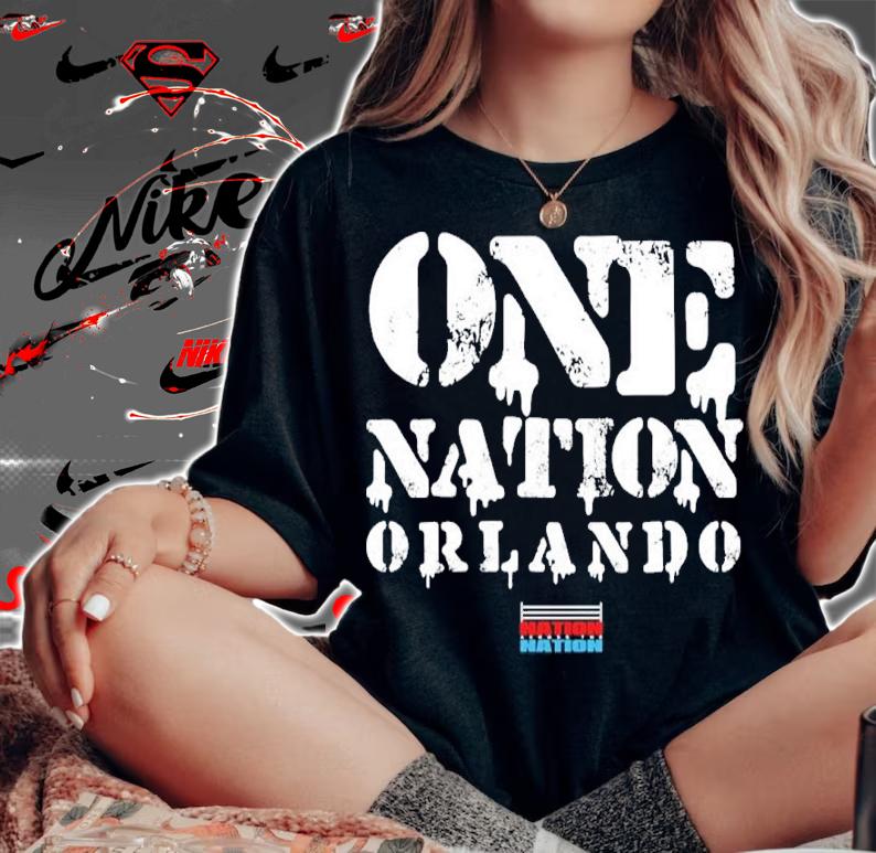 Dave LaGreca One Nation Orlando Shirt woman shirt
