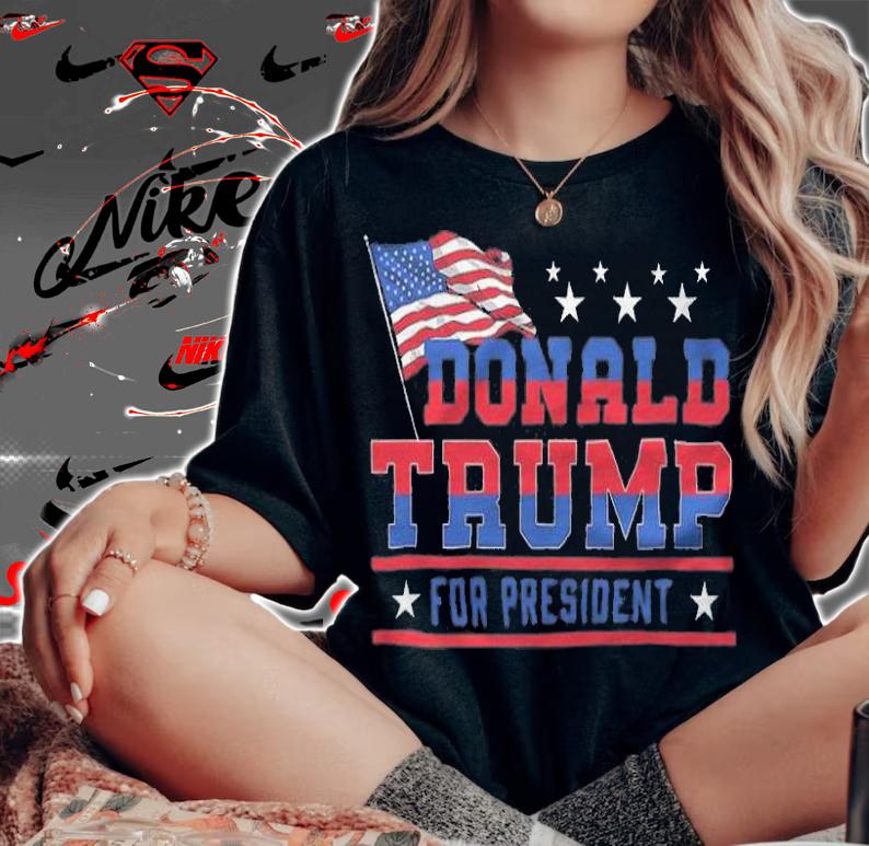 Donald Trump For President MAGA Election 2020 America T-Shirt woman shirt