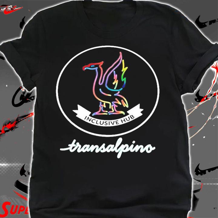 Enzo Maccarinelli Wearing Transalpino Inclusive Hub Logo T-Shirt