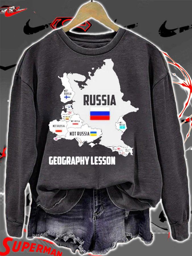 Geography Lesson Not Russia T-Shirt