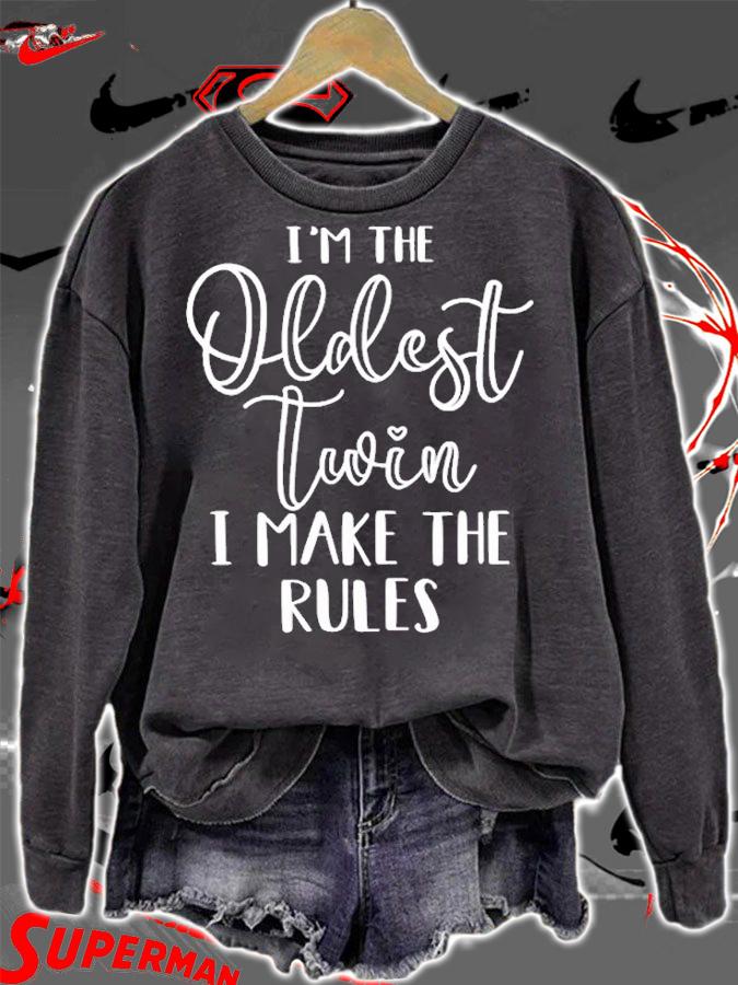 Im The Oldest Twin t-shirt sweatshirt