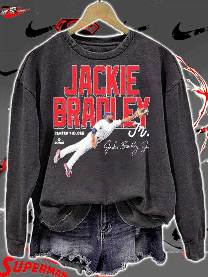Jackie Bradley Jr. Boston Diving Catch Baseball Signatures Shirt sweatshirt