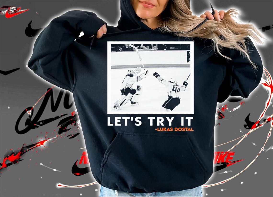 Lets Try It Lukas Dostal T-Shirt hoodie