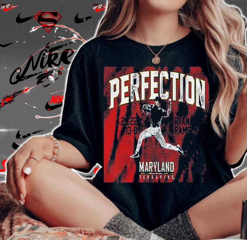 Maryland Baseball Ryan Ramsey Perfect Game shirt woman shirt