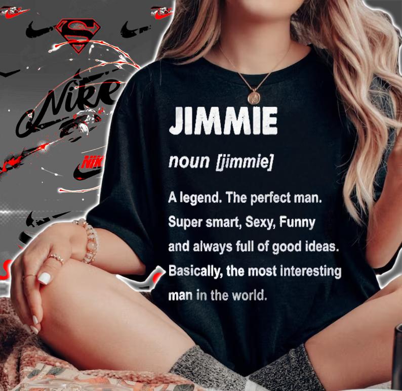 Mens Jimmie Name Shirt Jimmie Shirt woman shirt