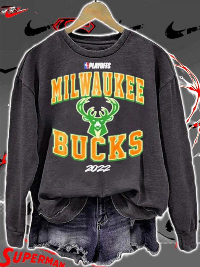 Milwaukee Bucks 2022 NBA Playoffs Hype Shirt sweatshirt