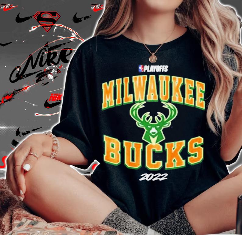 Milwaukee Bucks 2022 NBA Playoffs Hype Shirt woman shirt