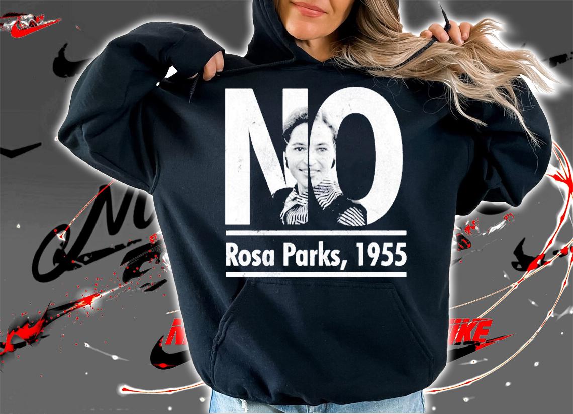 No Rosa Parks 1955 Ladies Boyfriend TShirt