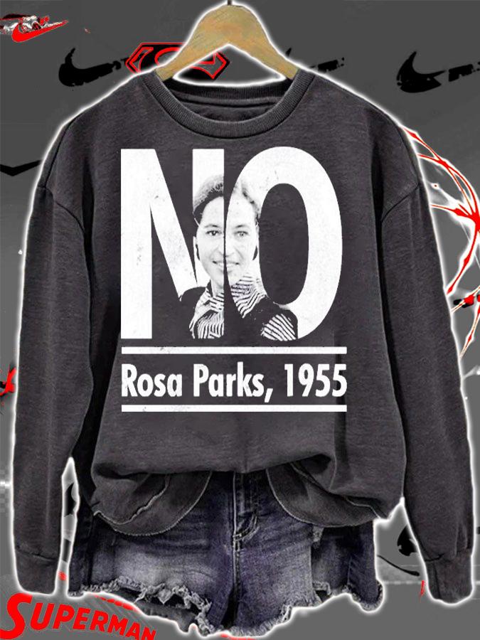 No Rosa Parks 1955 Ladies Boyfriend TShirt