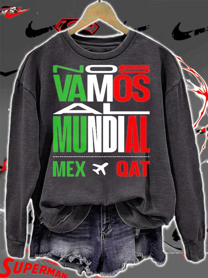 Nos Vamos Al Mundial Mex Qat T-Shirt