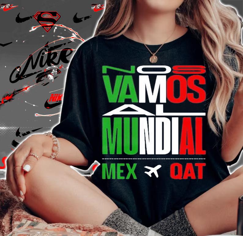 Nos Vamos Al Mundial Mex Qat T-Shirt