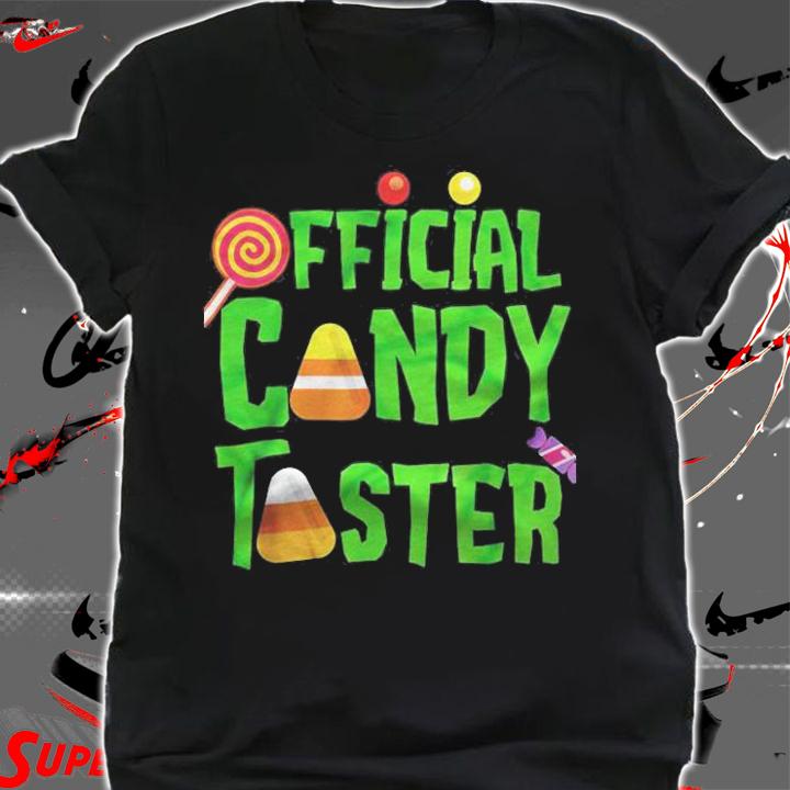 Official Candy Taster Halloween Shirt shirt