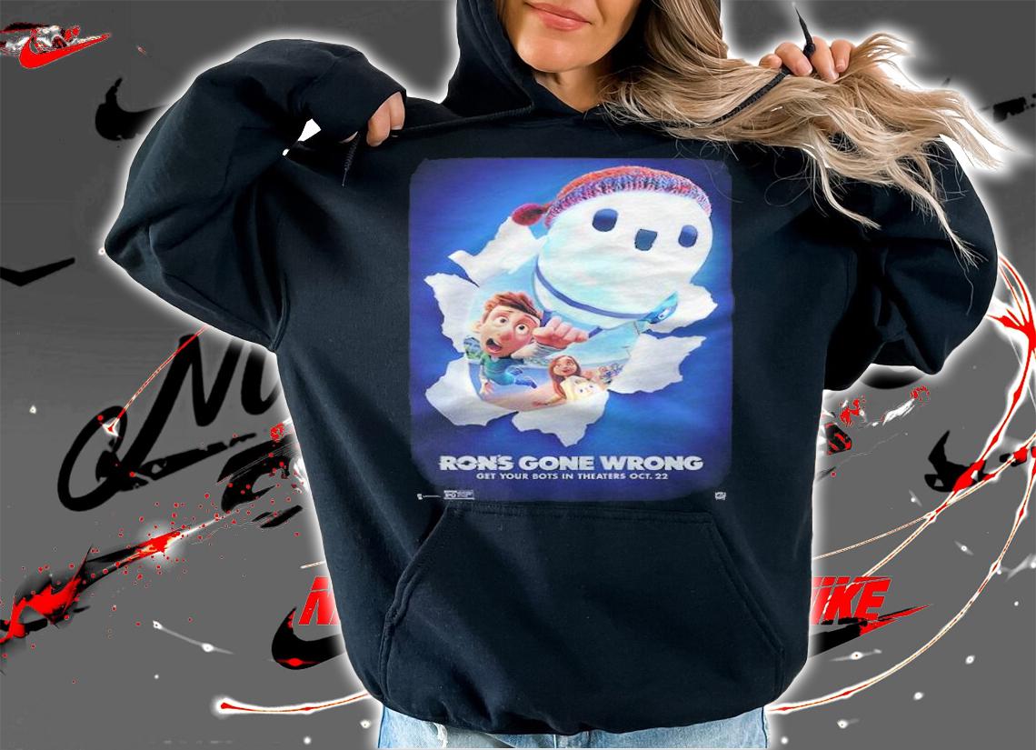 Ron's Gone Wrong 2021 Ron Catching Bbot Shirt hoodie