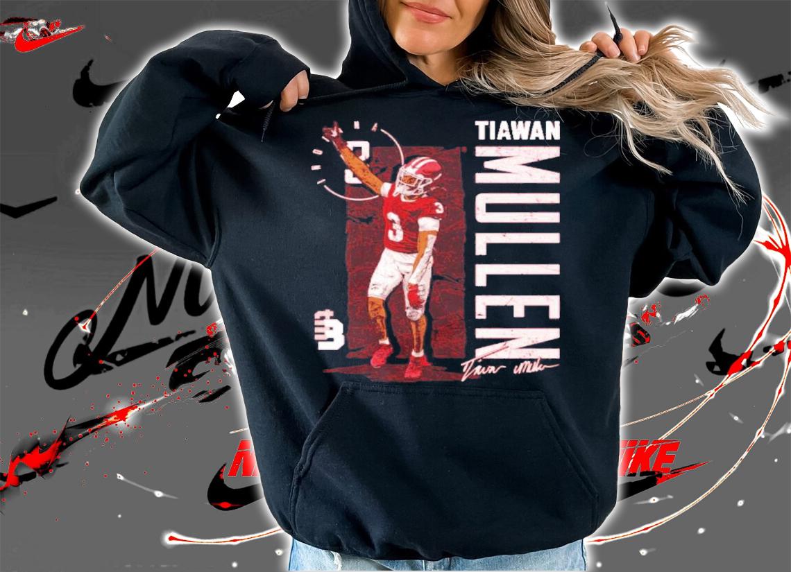 Tiawan Mullen College Indiana Football Signatures Shirt hoodie