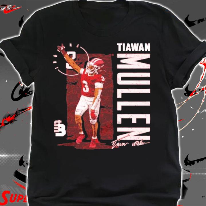Tiawan Mullen College Indiana Football Signatures Shirt shirt