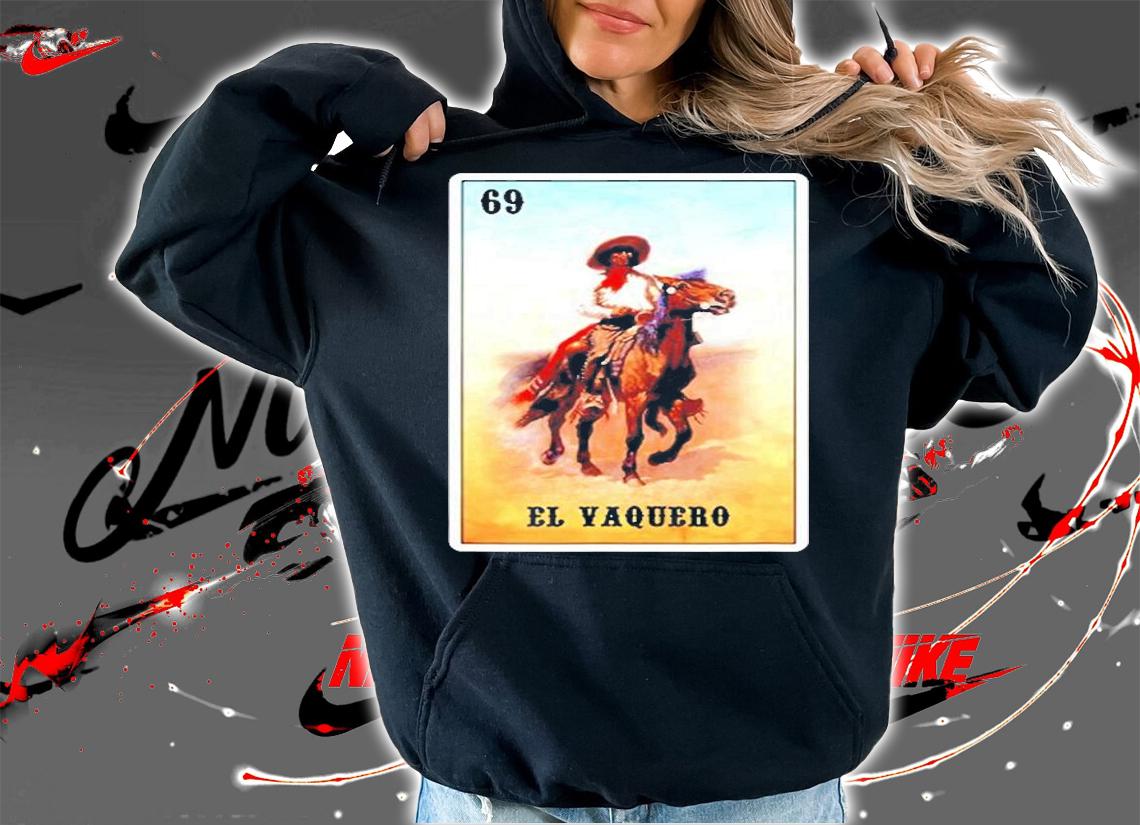 Vintage Mexican El Vaquero  Mexico Rodeo Cowboy T-Shirt hoodie