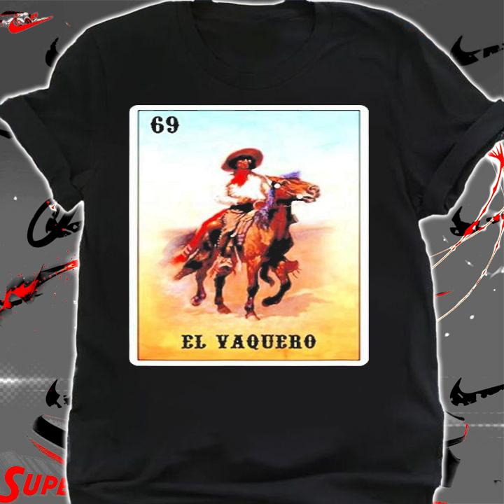 Vintage Mexican El Vaquero  Mexico Rodeo Cowboy T-Shirt shirt