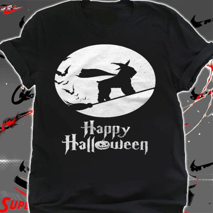Witch Halloween Costume Bouvier Des Flandres Lovers Shirt shirt
