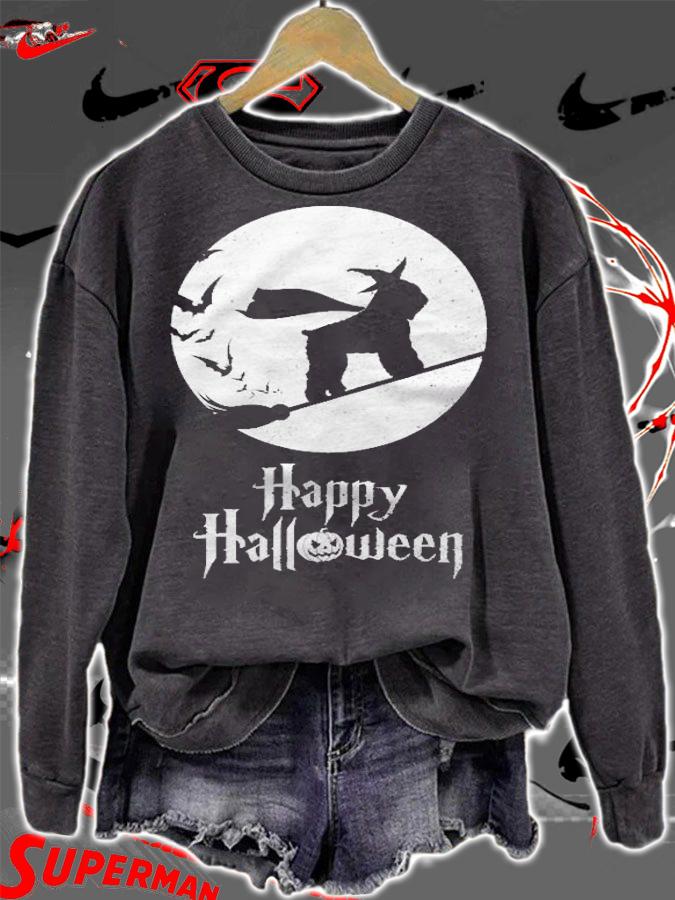 Witch Halloween Costume Bouvier Des Flandres Lovers Shirt sweatshirt