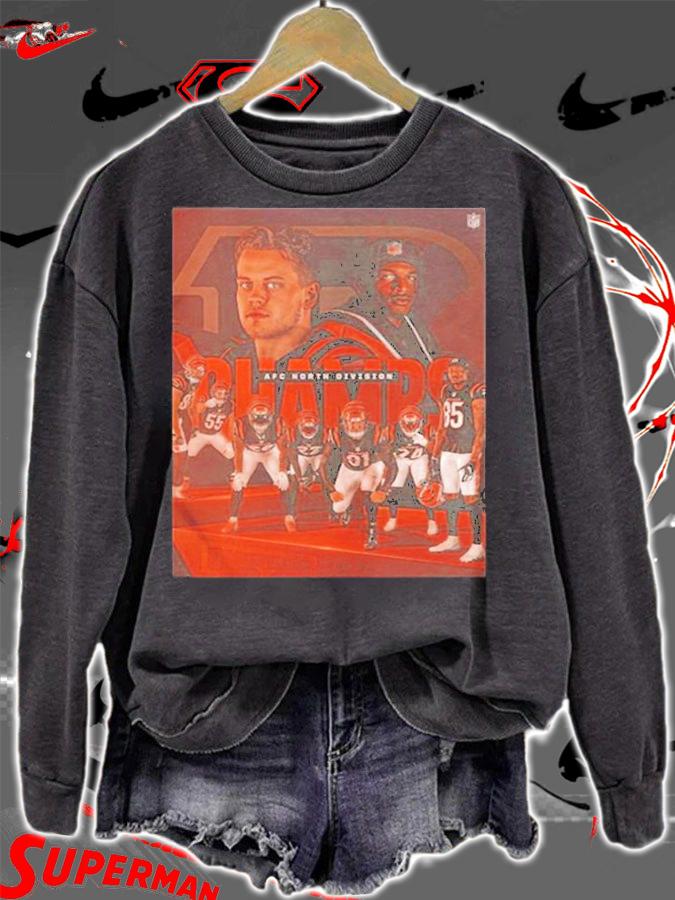 Cincinnati Bengals Afc North Division Champions 2015 2022 Shirt sweatshirt