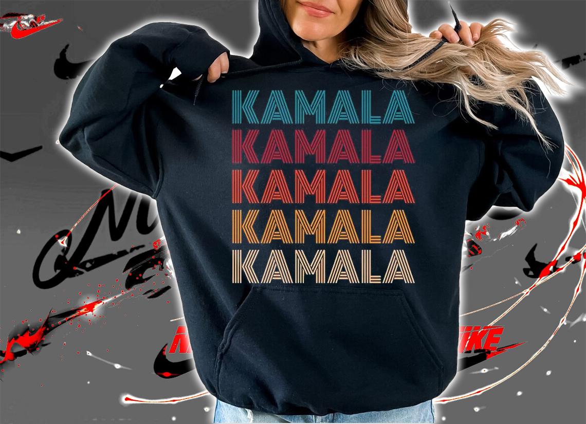 Kamala Repeat Retro Vintage Style T-Shirt