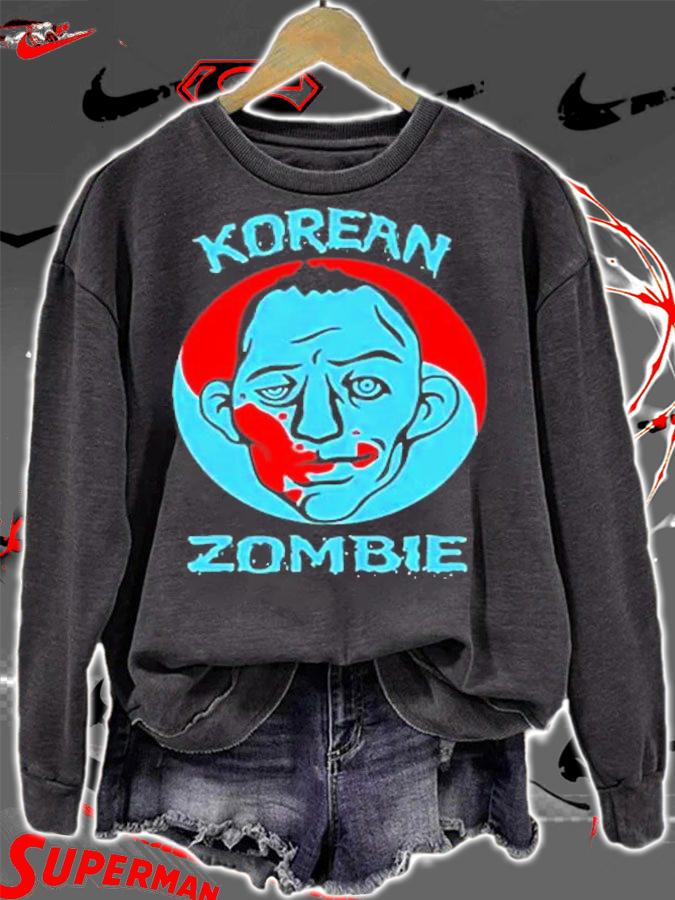 Korean Zombie Graphics Korean Zombie Walk Out Song T-Shirt sweatshirt