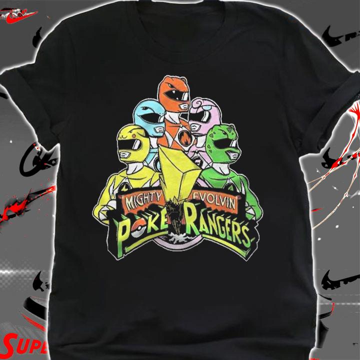 Mighty Evolvin' Poke Rangers Shirt shirt