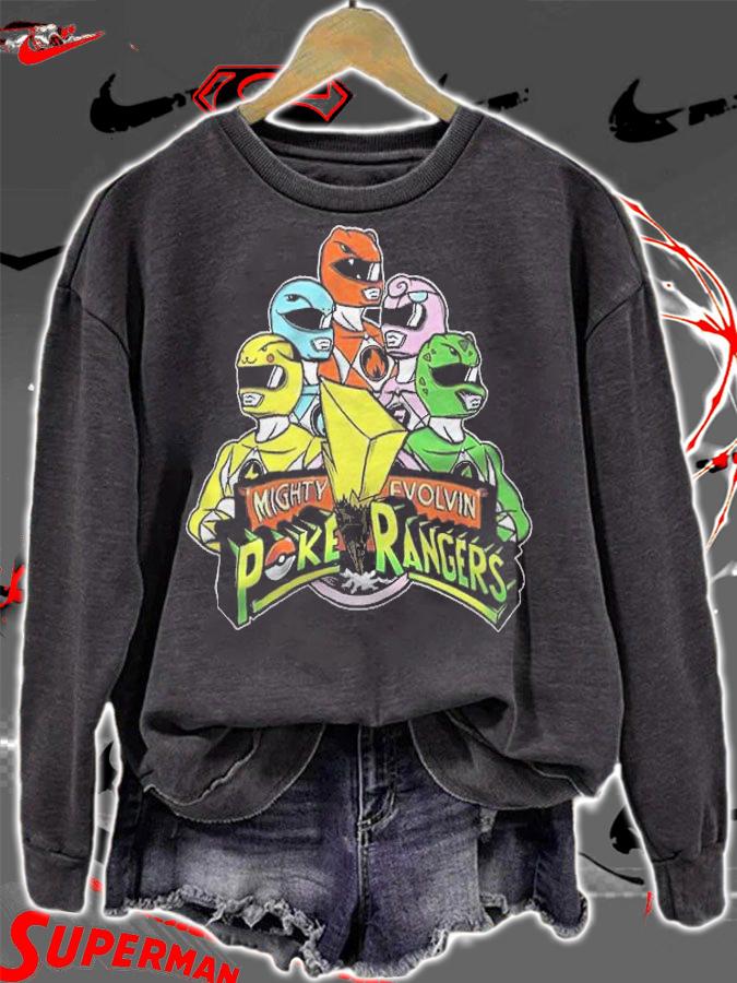 Mighty Evolvin' Poke Rangers Shirt sweatshirt