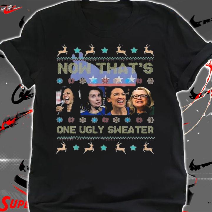 Now That's One Ugly Sweater Harris Biden Christmas T-Shirt shirt