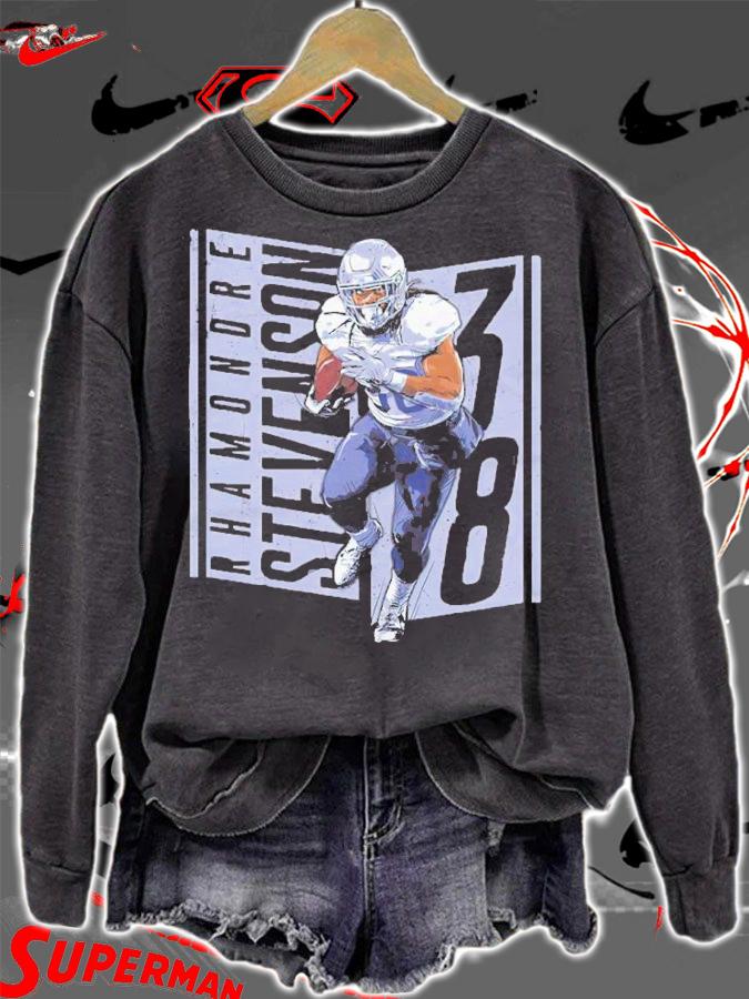 Rhamondre Stevenson New England Player shirt sweatshirt