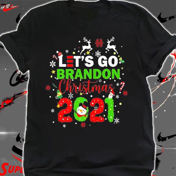 Christmas 2021 Let's Go Brandon happy New year T-Shirt shirt