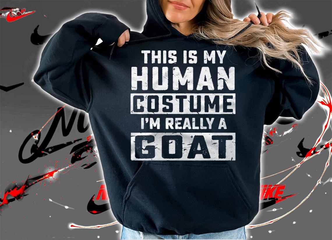 Halloween Costume Goat Animals Men Women Boys Girls Kids shirt