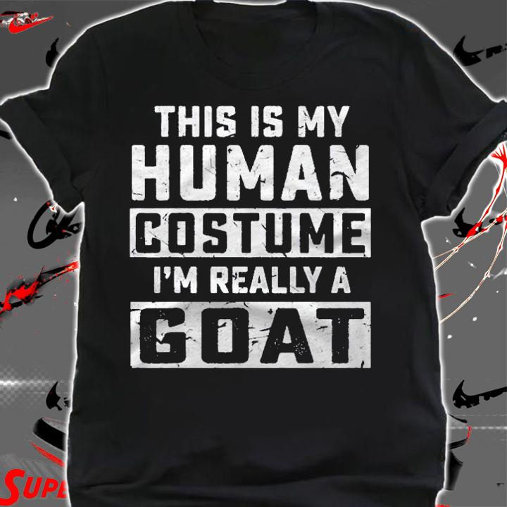 Halloween Costume Goat Animals Men Women Boys Girls Kids shirt