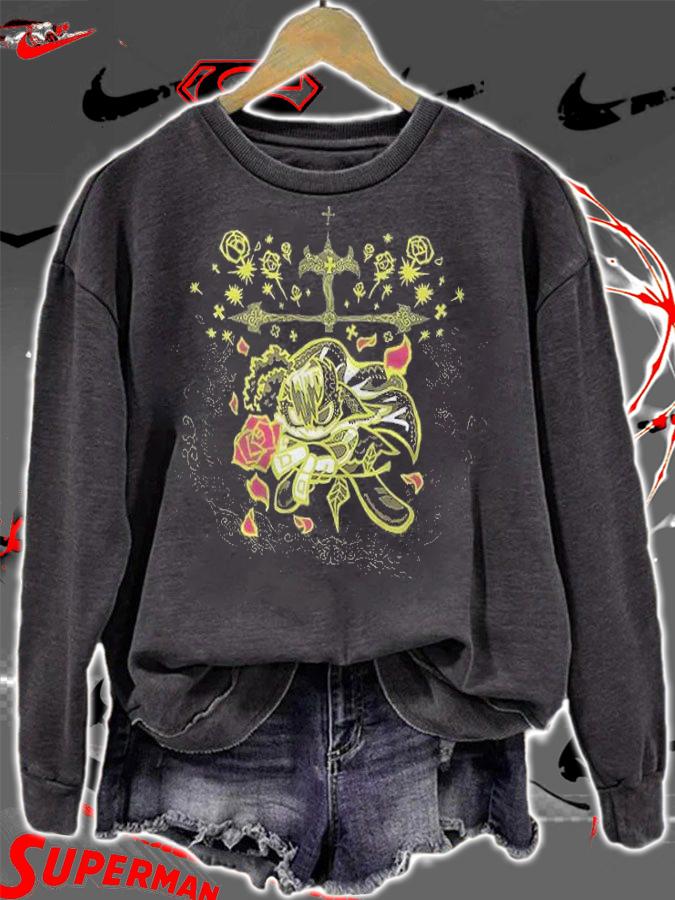 Taichi Illustration shirt sweatshirt