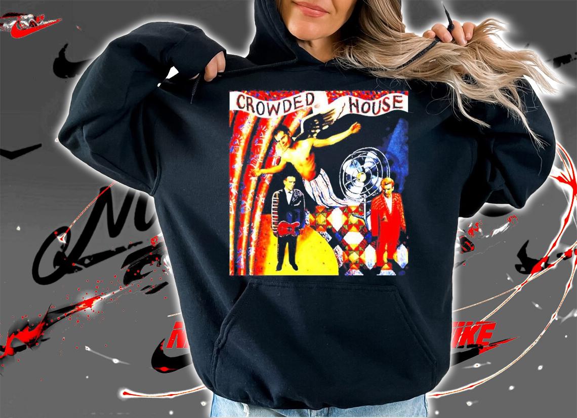 Crowded House Rock Band Wallpaper Shirt