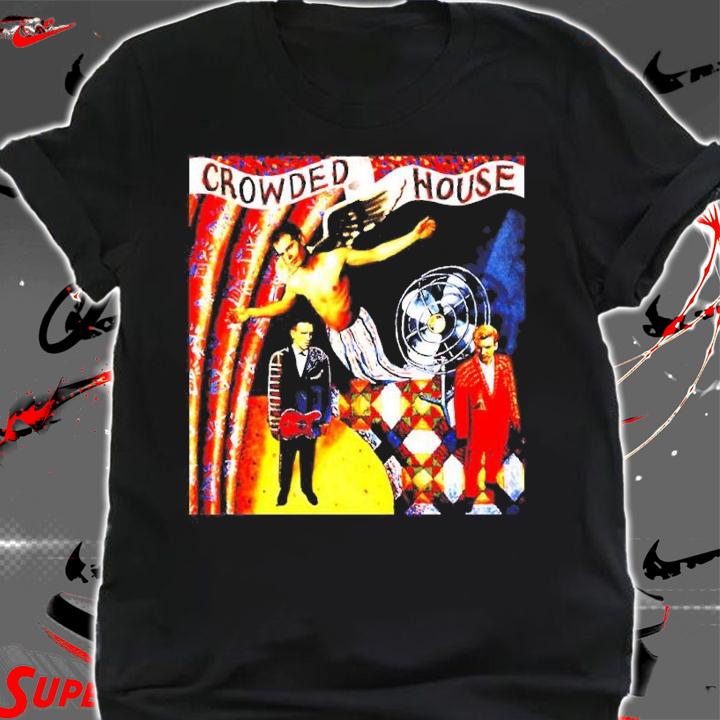 Crowded House Rock Band Wallpaper Shirt