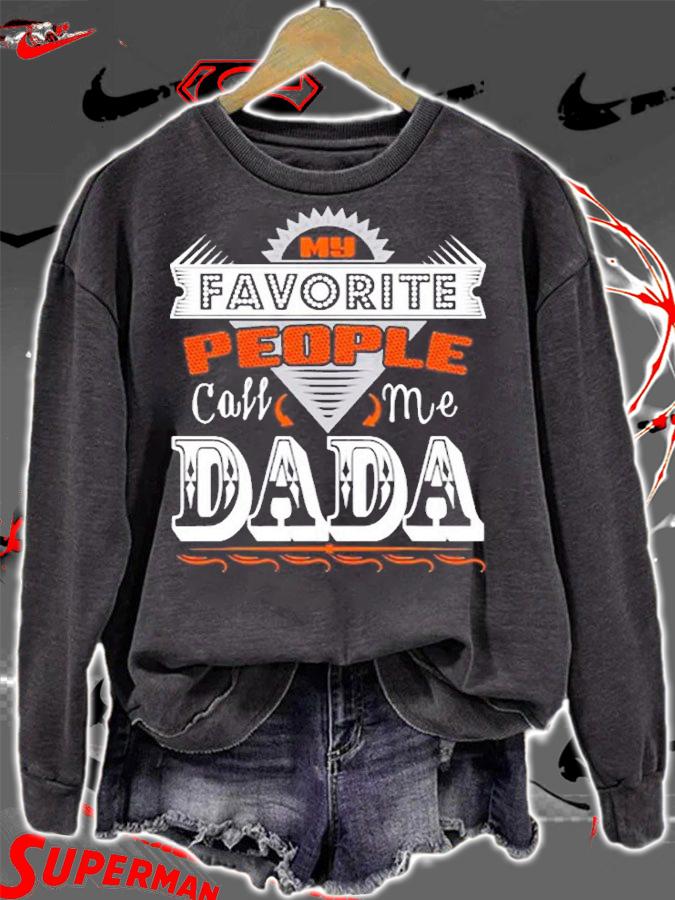 Mens My Favorite People Call Me Dada Best Gift For Dada T-Shirt
