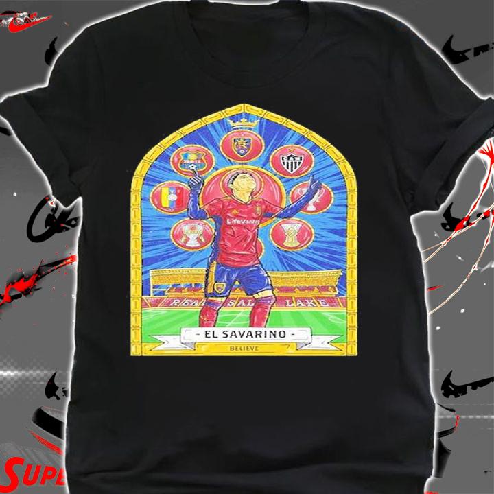 Real Salt Lake El Savarino Believe T-Shirt shirt