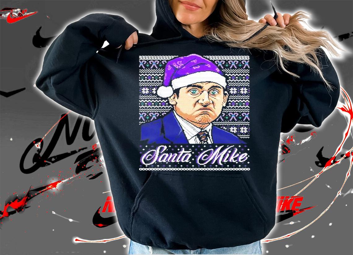 Santa Mike Ugly Christmas T-Shirt hoodie